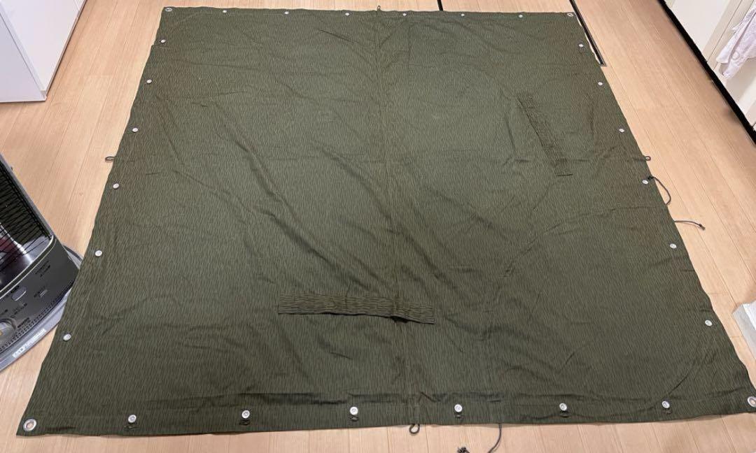 濃いめ未使用デッドストック　東ドイツ軍　軍幕　軍放出品