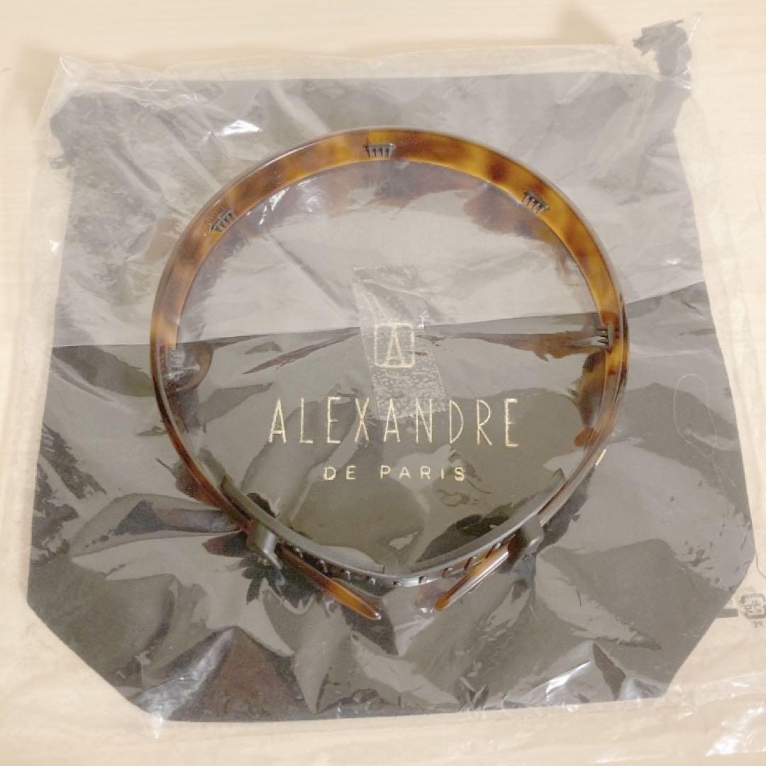 新品　ALEXANDRE DE PARIS　アレクサンドルドゥパリ　カチューシャ