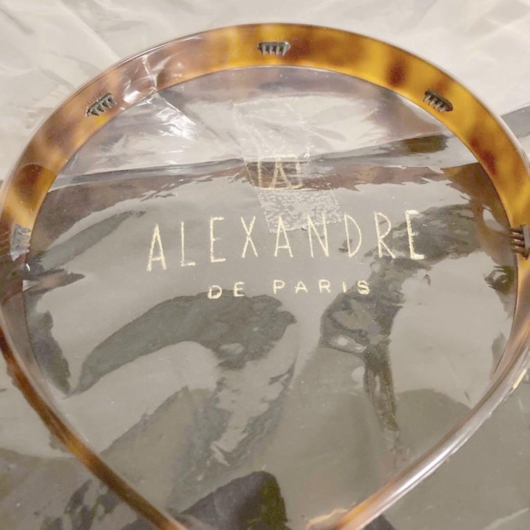 新品　ALEXANDRE DE PARIS　アレクサンドルドゥパリ　カチューシャ