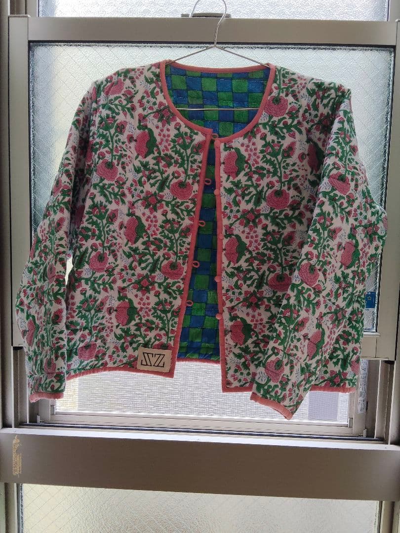 SZ Blockprints キルトジャケット ロンハーマン リバーシブルS SZ Blockprints WWW_OLIVIERBERNSTEIN_COM