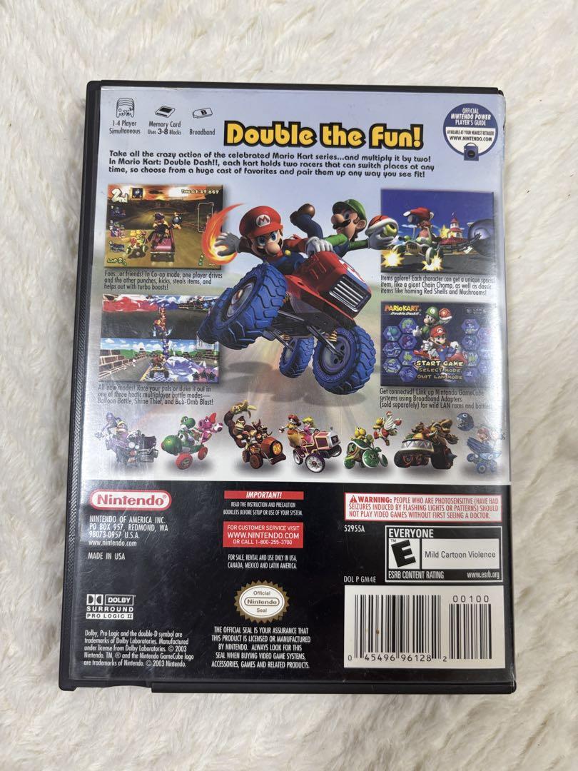 【24時間以内発送！】マリオカート ダブルダッシュ 北米版