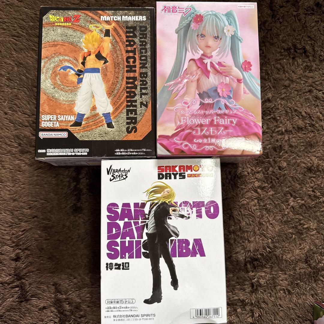 アニメフィギュア♡7つセット