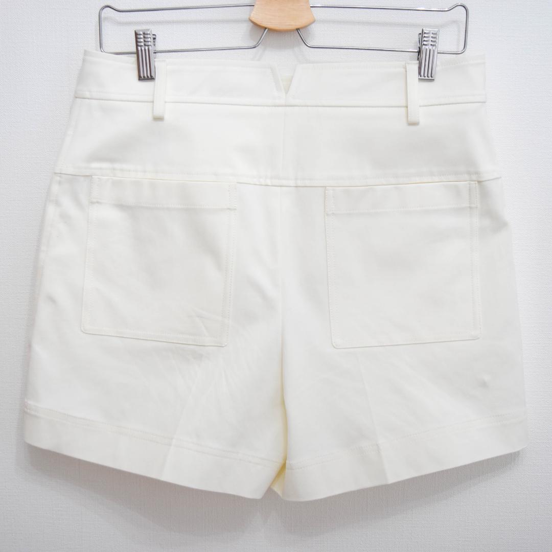 エルメス　コットン　ハーフパンツ　ショートパンツ　オフホワイト　４０サイズ エルメス コットン ハーフパンツ ショートパンツ オフホワイト