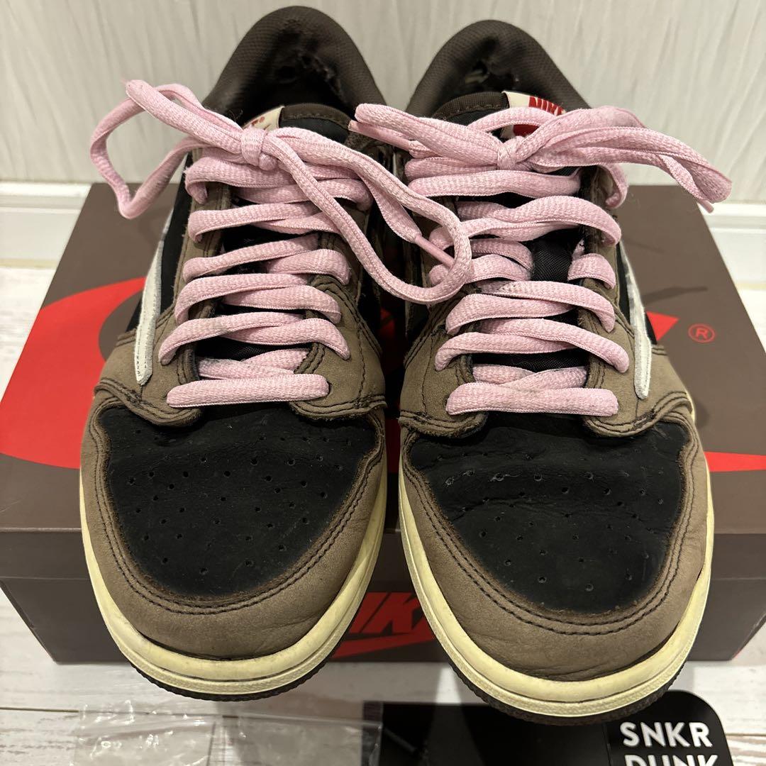 靴 Nike air jordan1 travis schot
