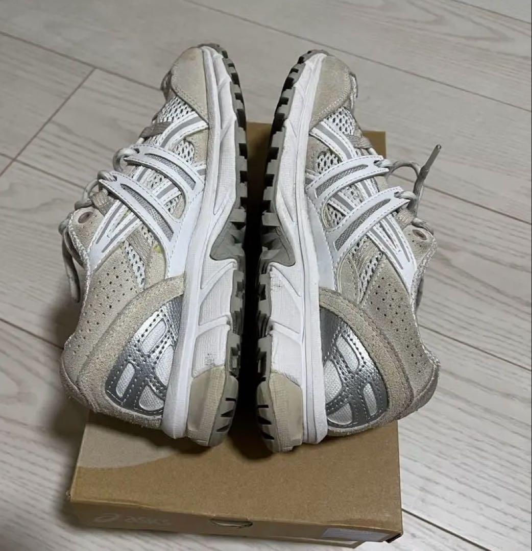 asics GEL-KAYANO 15 23.0 ホワイト/グレー