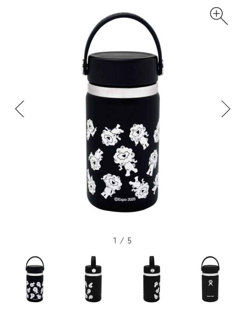 Hydro Flask 水筒＊ミャクミャク＊ブラック 354ml