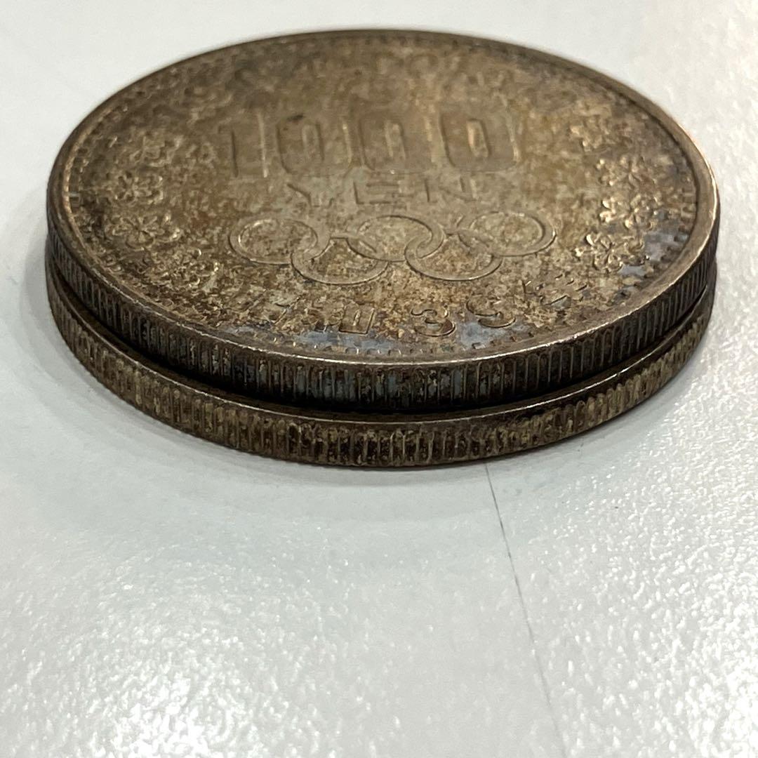 東京オリンピック 1964年 昭和39年 1000円　記念硬貨　2枚セット