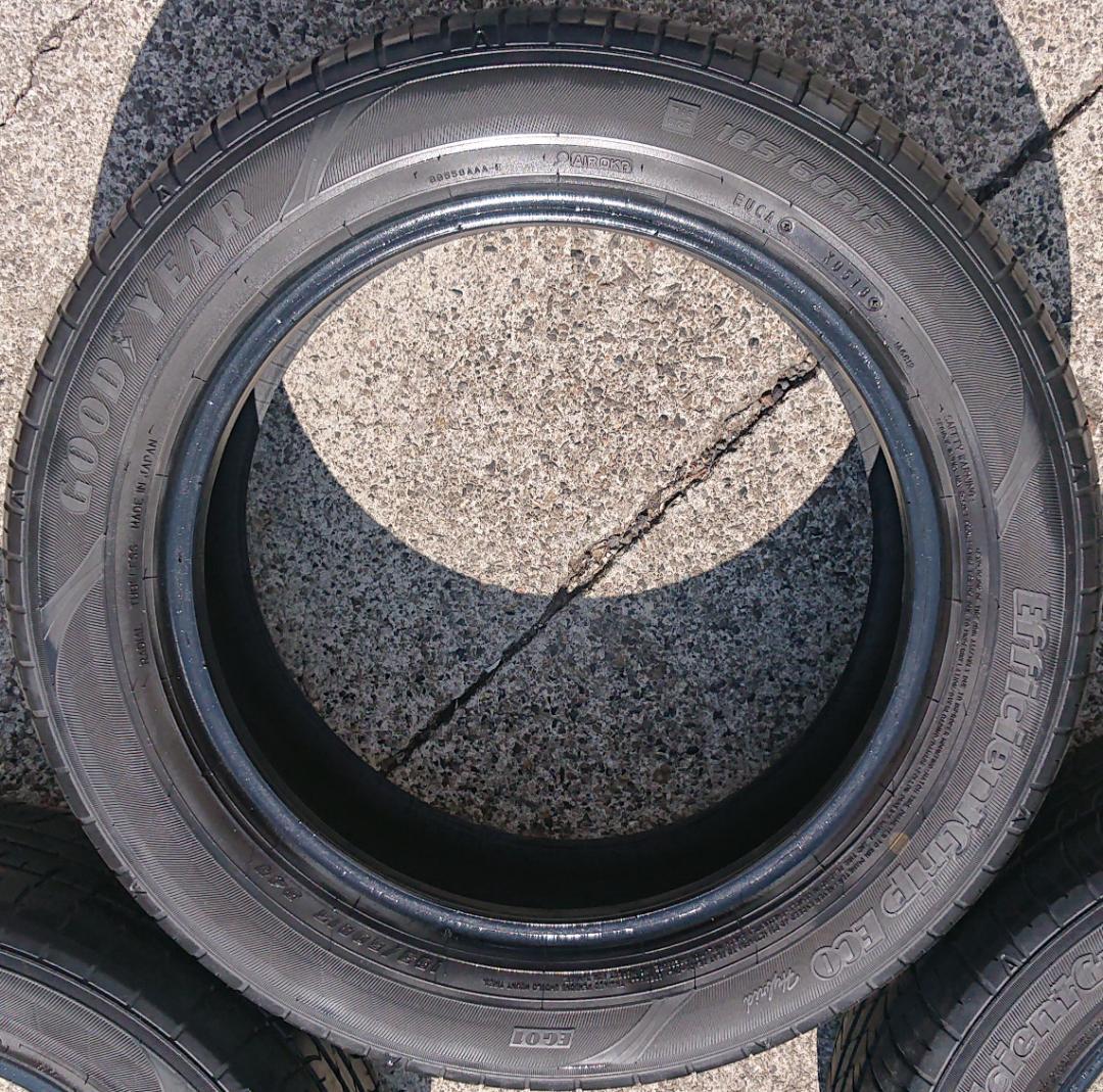 【装着料工賃込】185/60R15 ４本 グッドイヤー ラジアルタイヤ