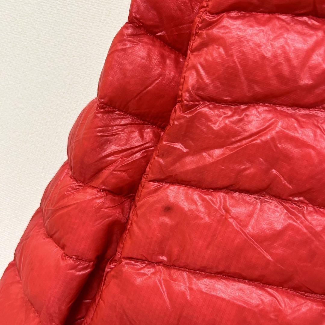 ノースフェイス ライトダウンジャケット レディース XL レッド