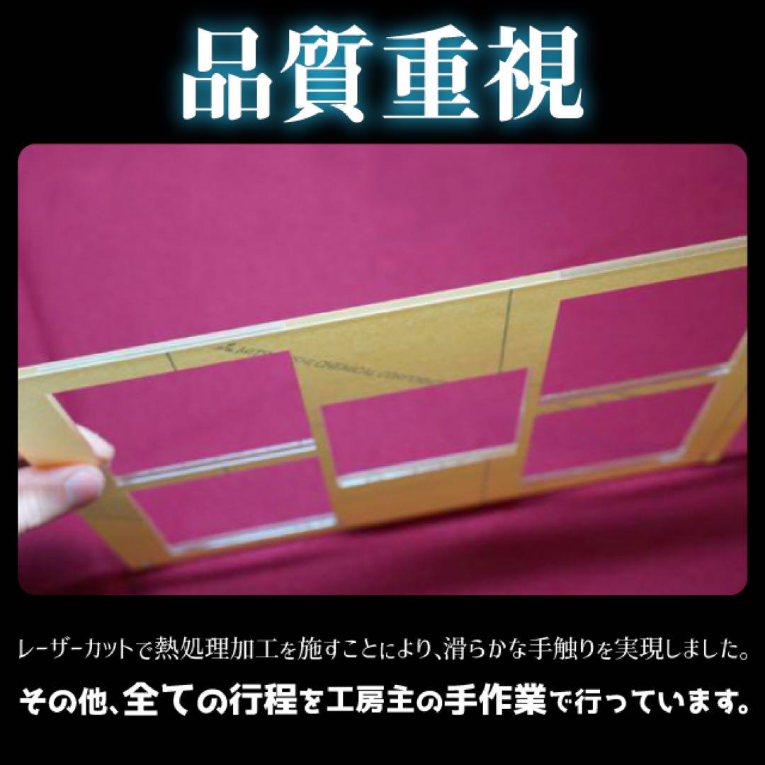 PSA鑑定ケース用アクリルフレーム3連黒色【UVカット97%】