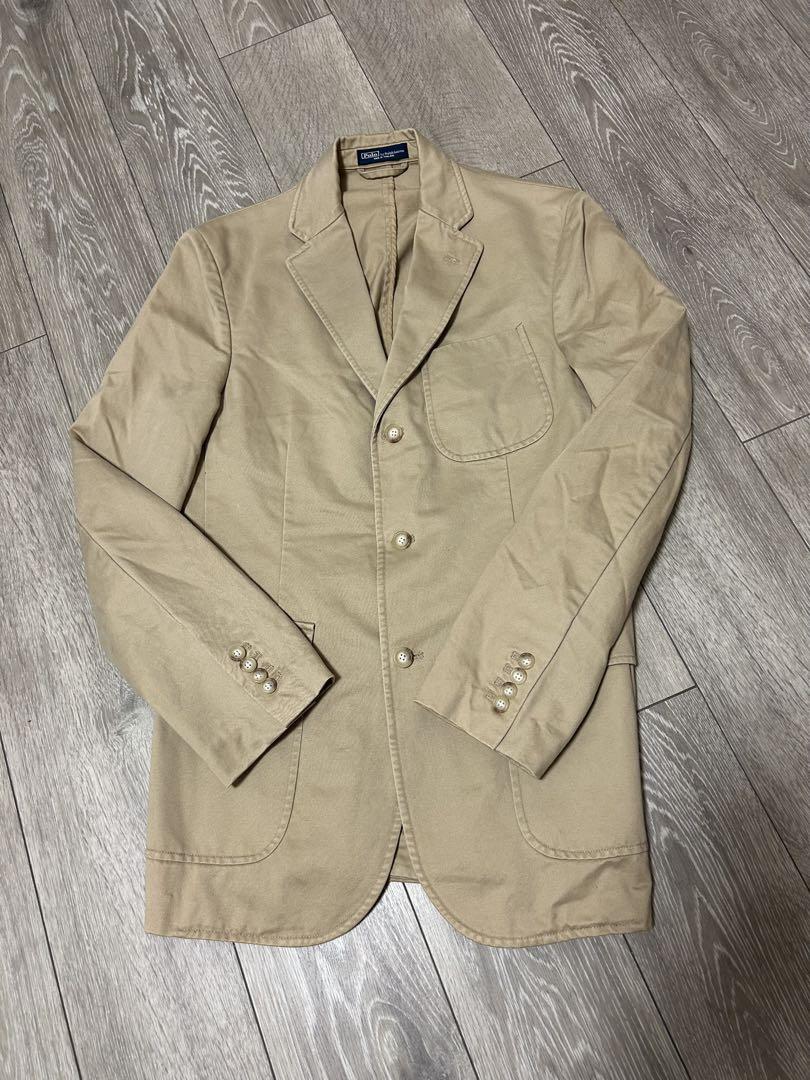 Polo ラルフローレン ベージュ テーラードジャケット