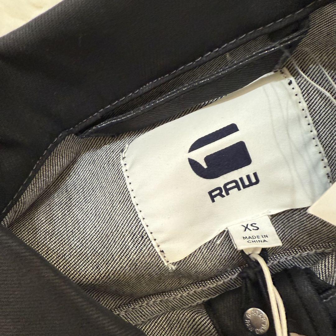 新品　G-STAR RAW ブラックデニムジャケット XS
