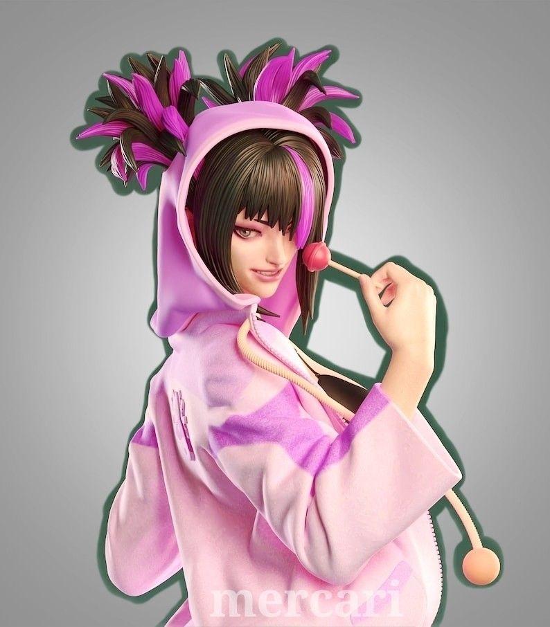 スト6 ジュリ 塗装済み完成品ガレージキット 約25cm スト6 ジュリ 塗装済み完成品ガレージキット 約25cm - メルカリ