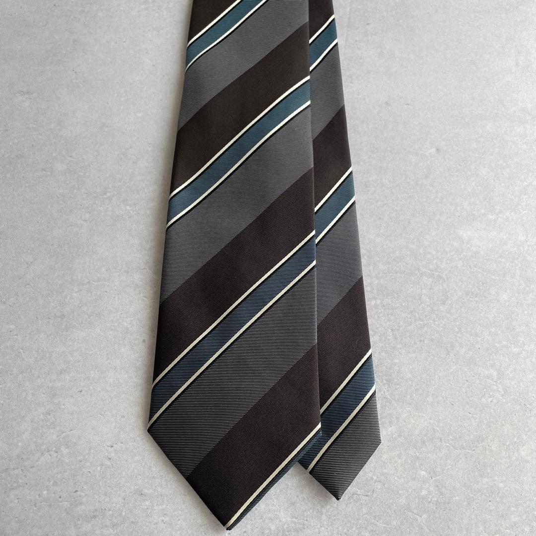 25年秋冬新作Holiday&Brownホリデー&ブラウンワイドストライプタイ 25年秋冬新作Holiday&Brownホリデー&ブラウンワイドストライプ