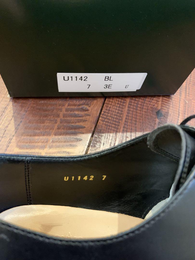 内羽根　ユニオンインペリアル　ストレートチップU1142  UK7 25cm