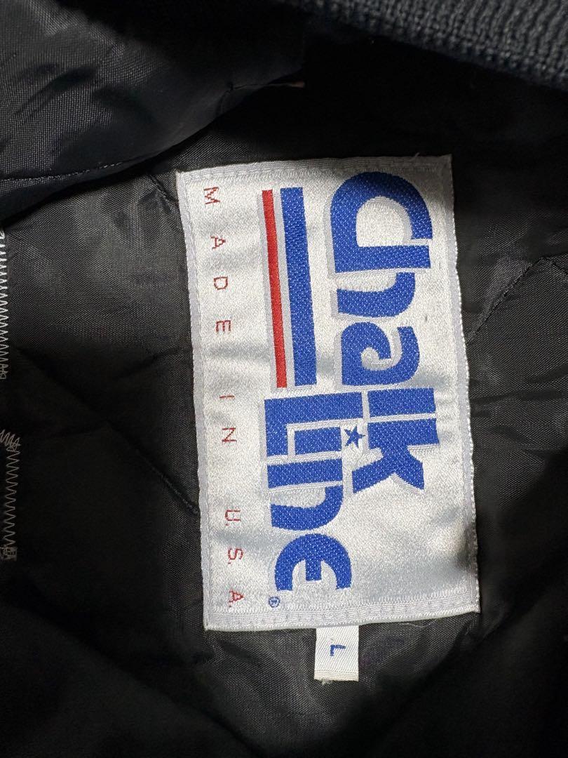 90s NHL kings USA製　キングス ナイロン スタジャン