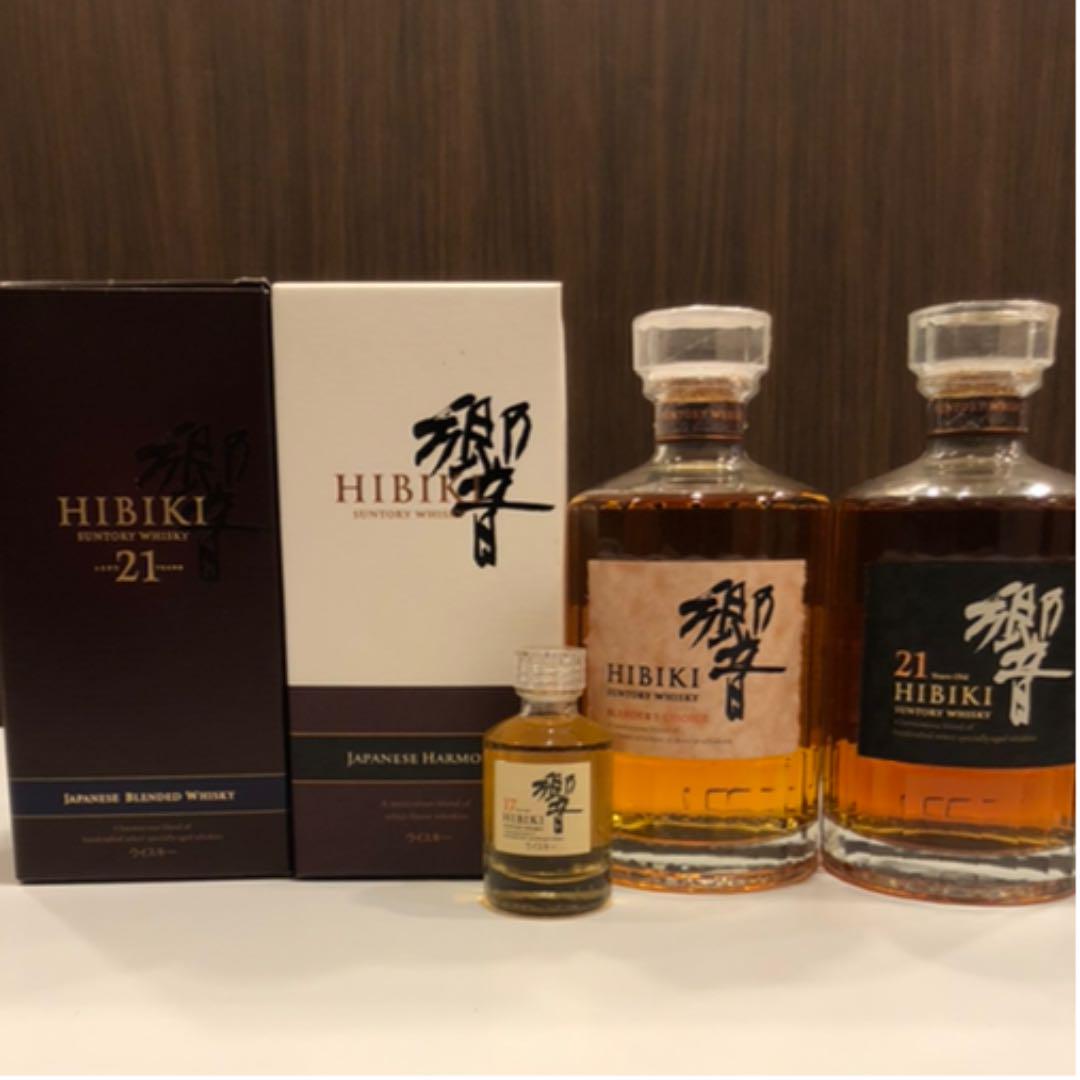 6本セット : 響21年、山崎12年、響、山崎12年、白州12年、響17年 画像3