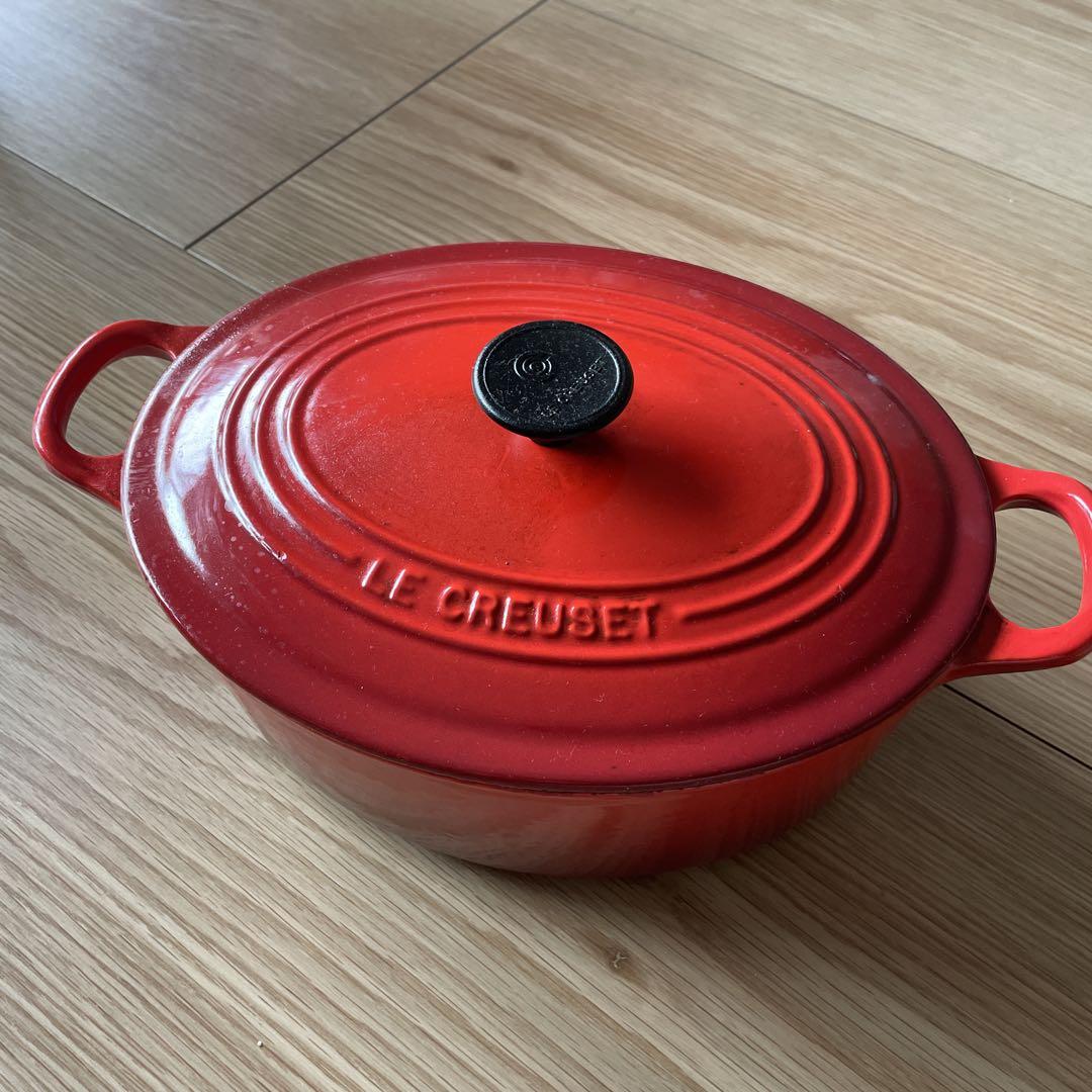 LE CREUSET 赤 ココットオーバル