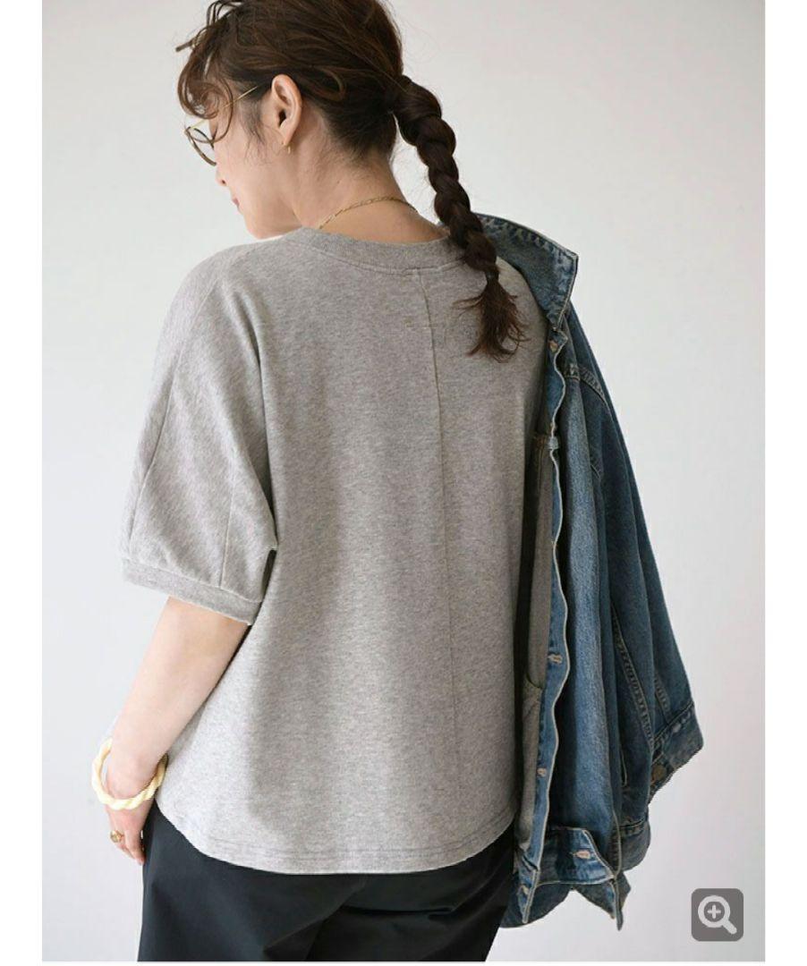 ≪超目玉★12月≫ cloth＆cross⭐フロッキーpt.ドルマンスリーブスウェット トップス