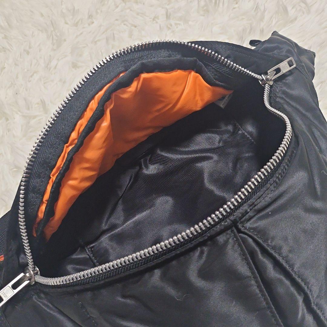 極美品 PORTER タンカー ウエストバッグ ブラック ボディバッグ