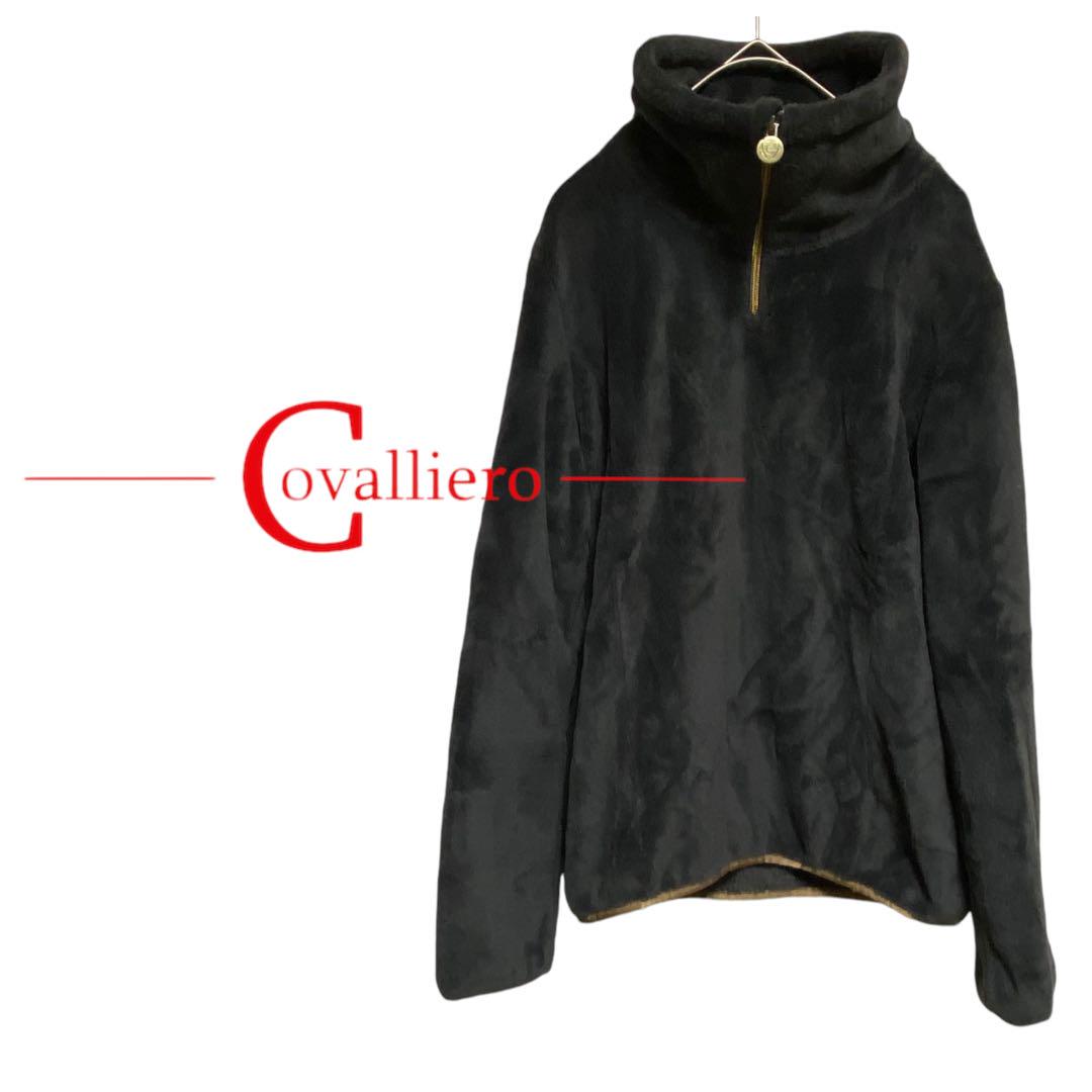 美品　covalliero　カバリエロ　ハーフジップフリースジャケット　乗馬