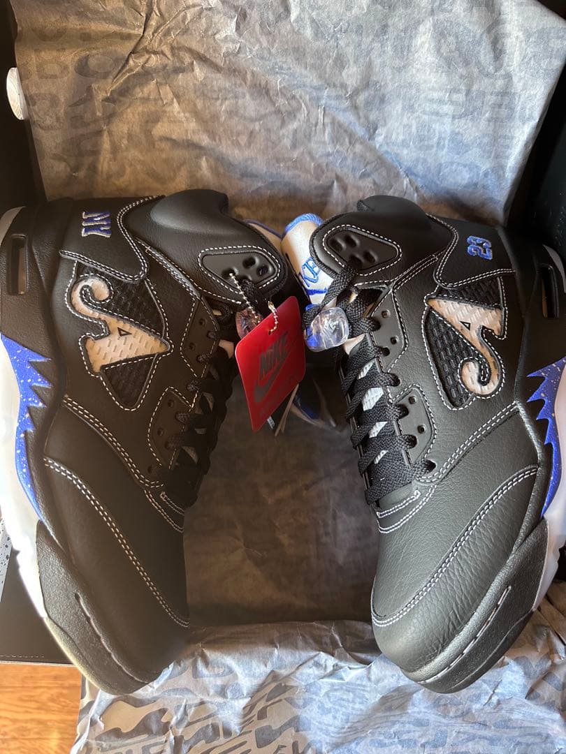 【27.5】Awake NY × Nike Air Jordan 5 Black