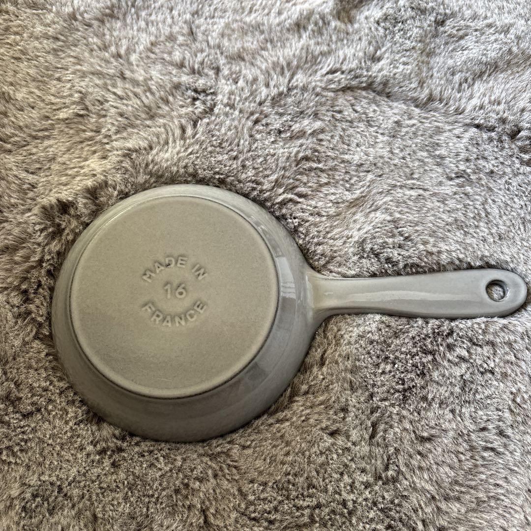 STAUB ストウブ スキレット 16 cm グレー