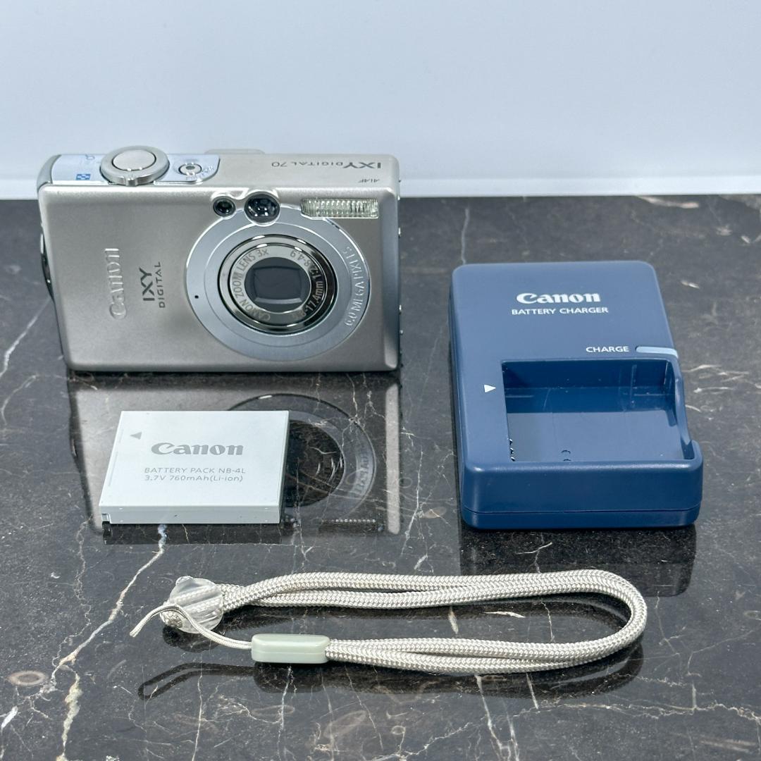 外観美品】Canon IXY DIGITAL 70 コンパクトデジタルカメラ③