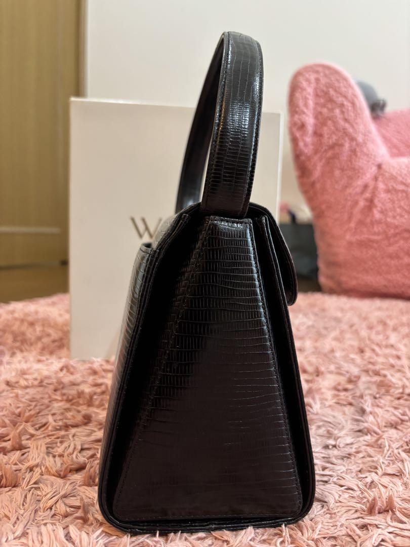 箱付き】WAKO 銀座和光 ハンドバッグ ゴールドガンチーニ