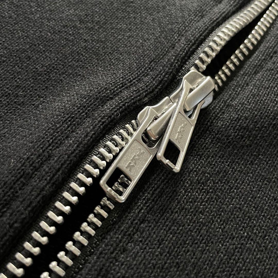 BEAMS ZIP sweat jacket スウェットブルゾン 黒 S 短丈 - メルカリ