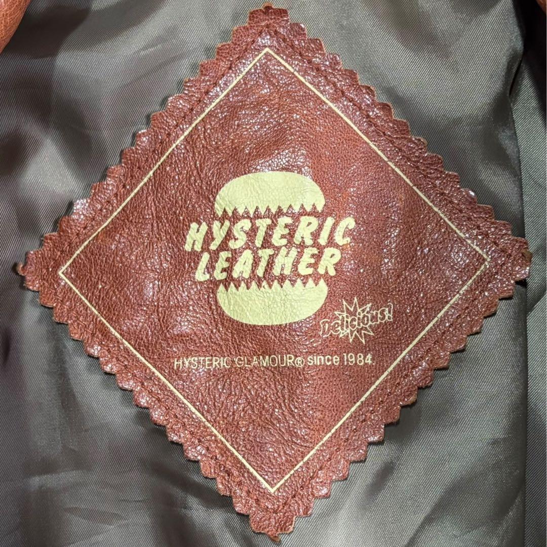 HYSTERIC GLAMOUR ヒステリックグラマー レザー ジャケット 羊革
