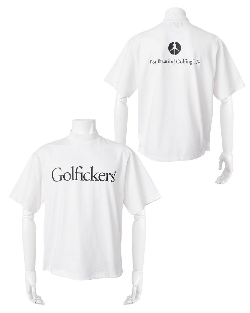 メンズウェア UV Cut (UPF50+) Mock Neck -White-