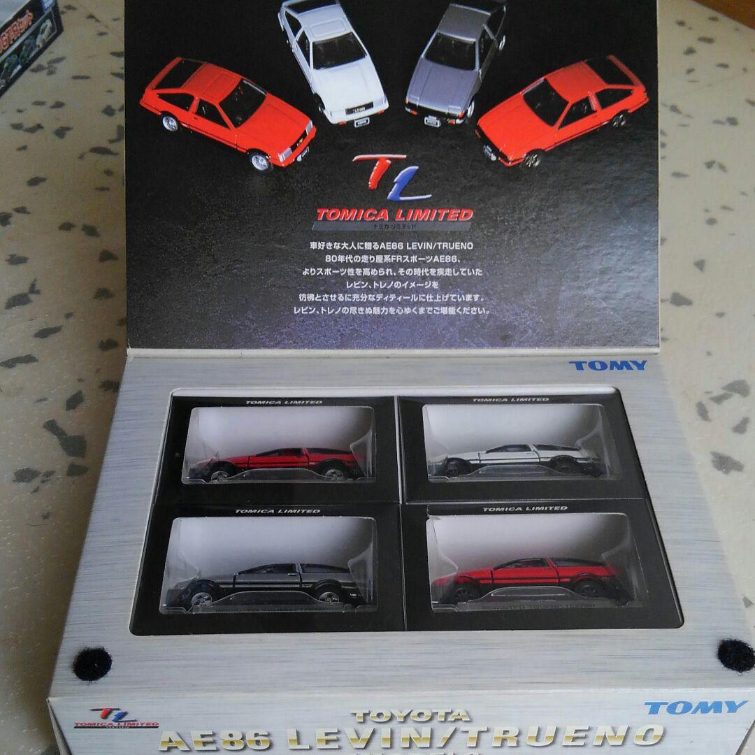 トミカ レビン トレノ トヨタ E23m0-m48101277531 リミテッド AE86 4モデルズ 在庫超激安