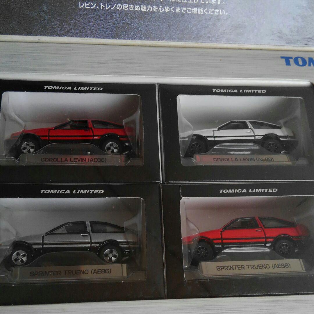 トミカ レビン トレノ トヨタ E23m0-m48101277531 リミテッド AE86 4モデルズ 在庫超激安