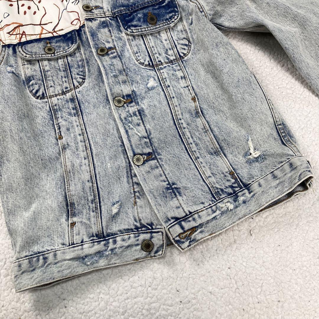 【完売品】ZARA×JEAN-MICHEL BASQUIAT デニムジャケット