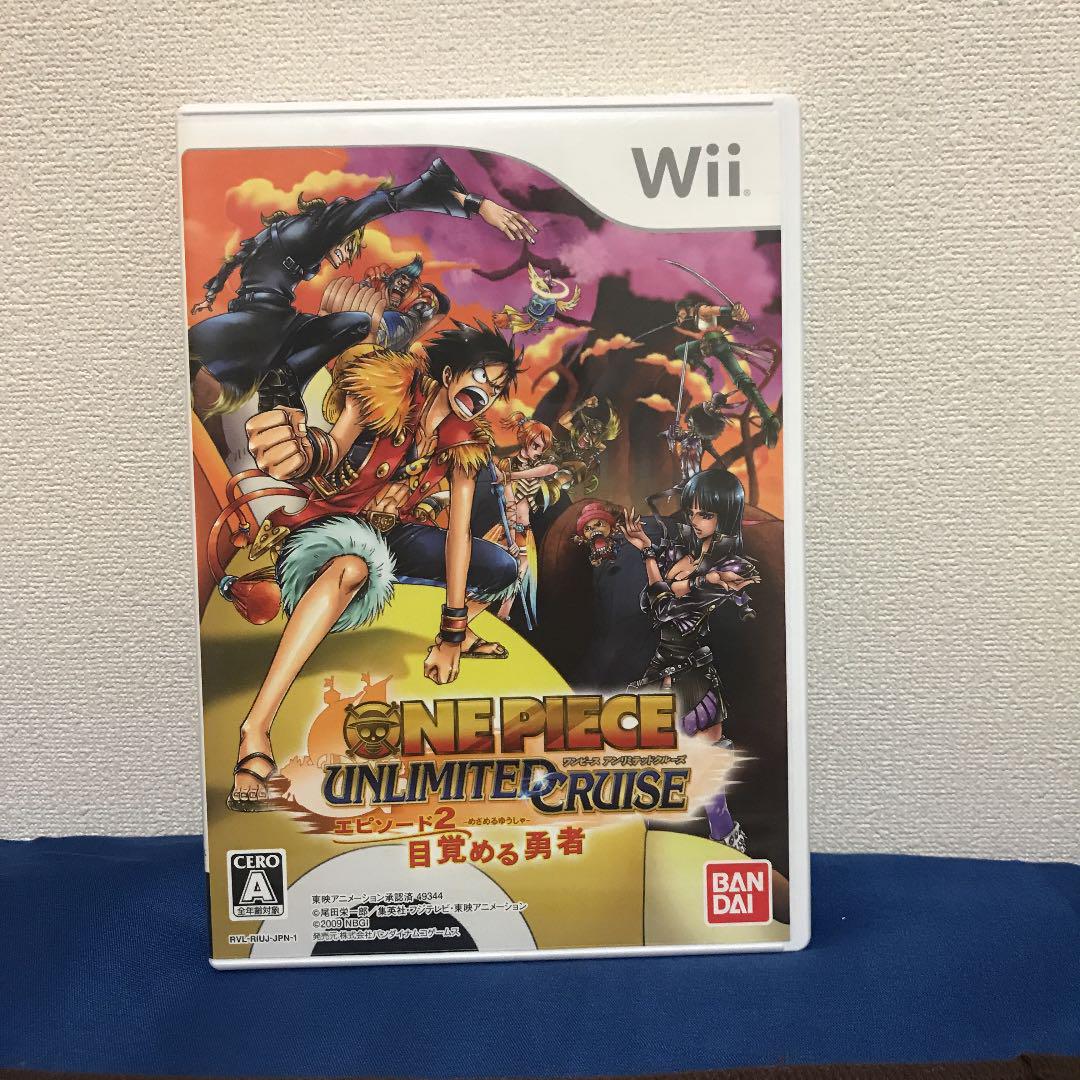 ゲーム Wii ワンピース アンリミテッドクルーズ エピソード2 目覚める勇者 メルカリ