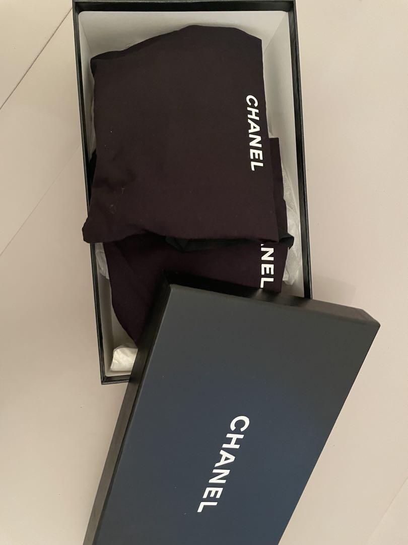 CHANEL ピンク バレエフラットシューズ