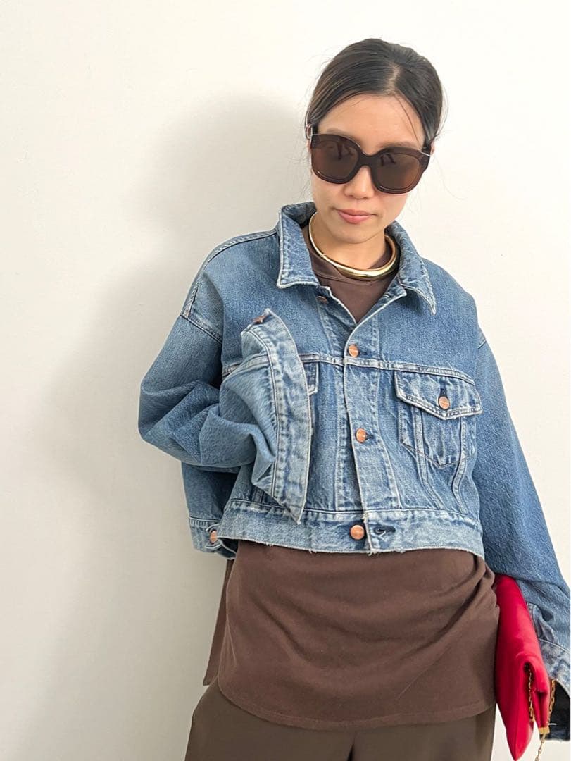 ︎人気 ︎アパルトモンRED CARD DENIM デニム ジャケット SIZE L Appartement