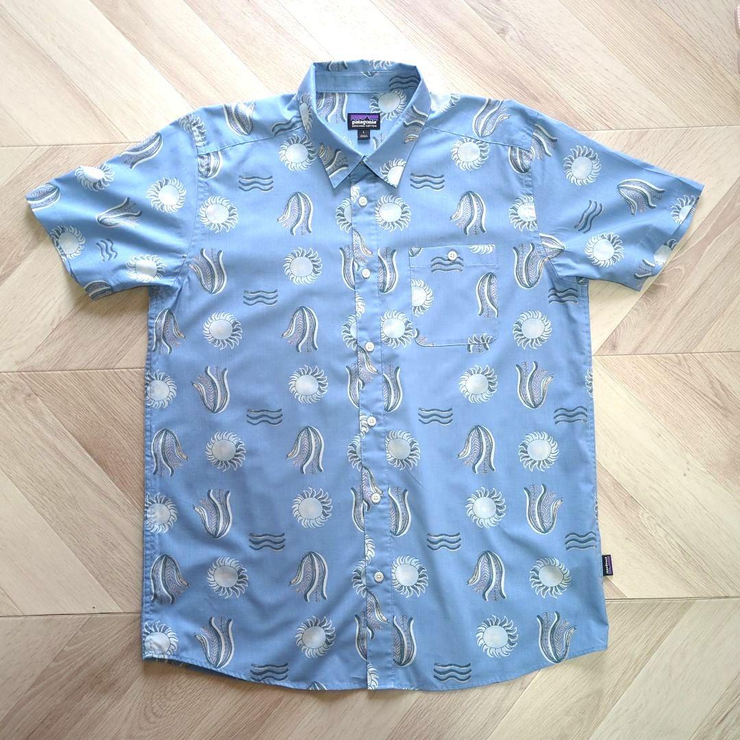patagonia オーガニックコットン アロハシャツ Lサイズ - メルカリ