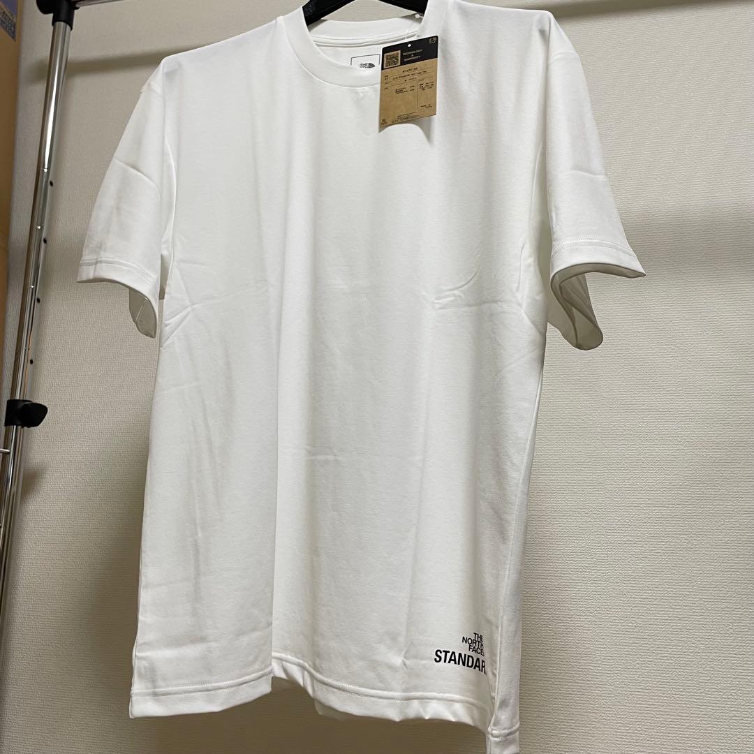 ノースフェイス スタンダード限定 HEM LOGO TEE【XL】ホワイト 白