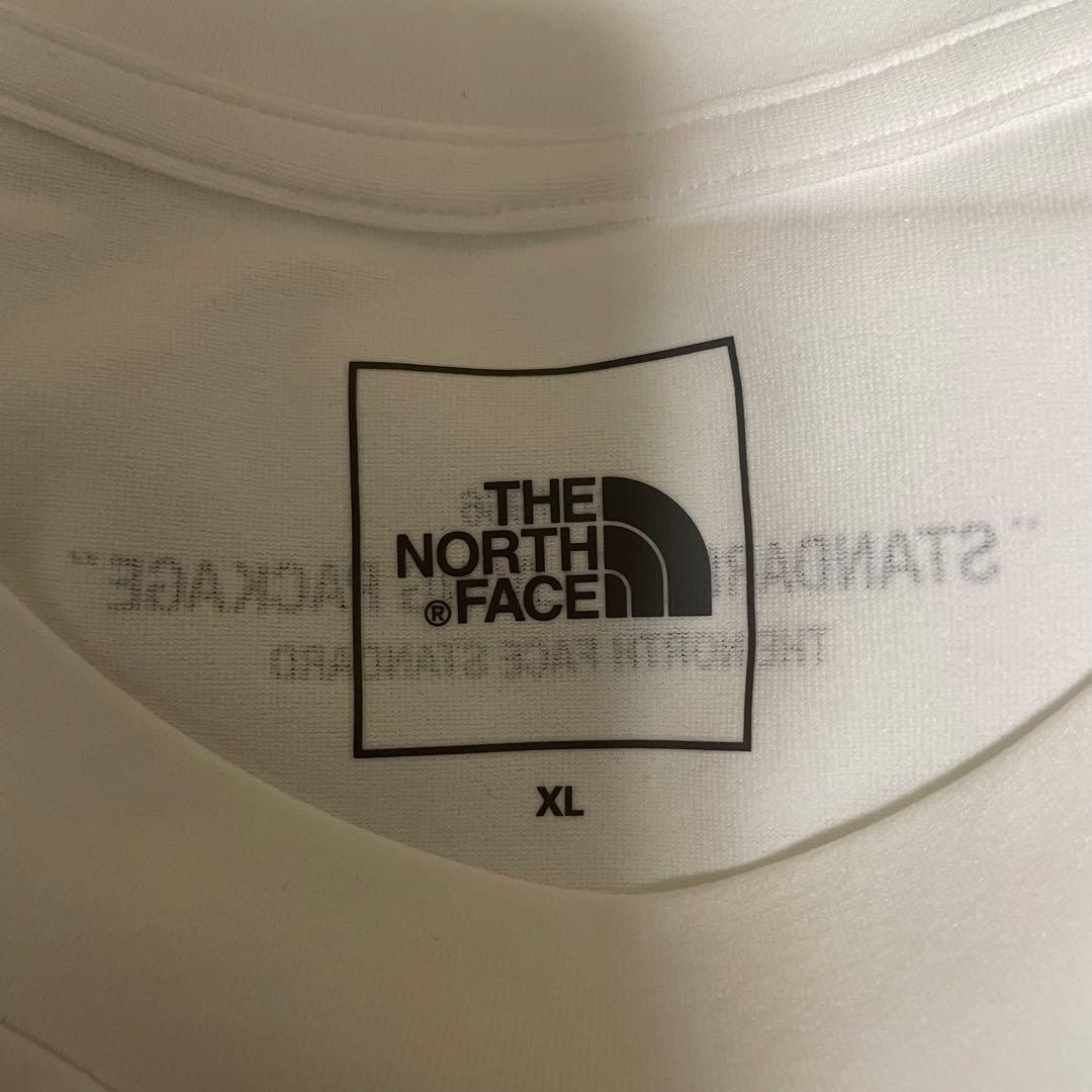 ノースフェイス スタンダード限定 HEM LOGO TEE【XL】ホワイト 白
