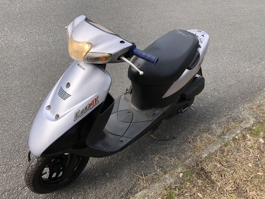 16750円 2022年最新入荷 レッツ2 2スト オートバイ車体 スズキ mondial 