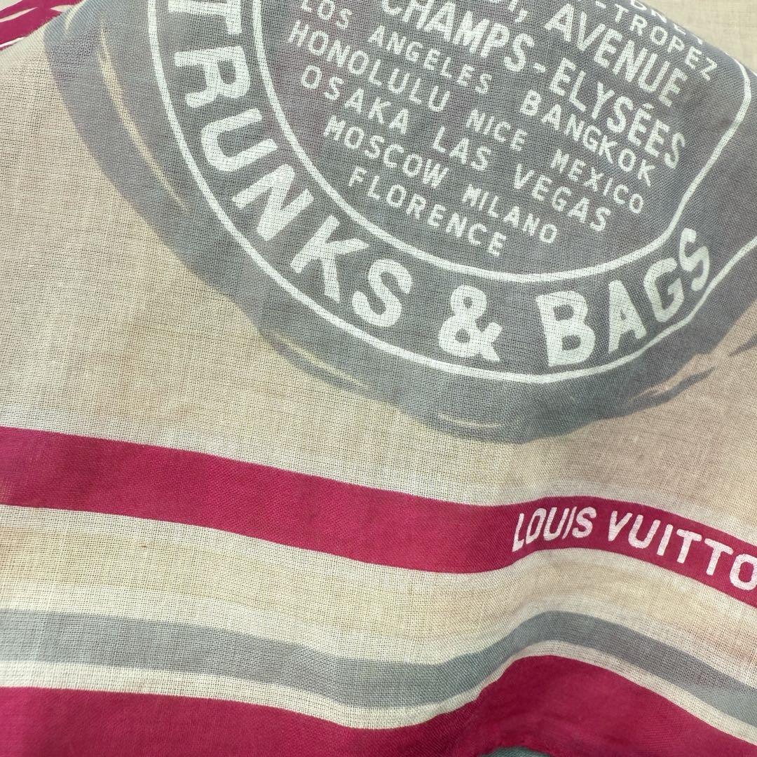 LOUIS VUITTON TRUNKS&BAGSバンダナスカーフ