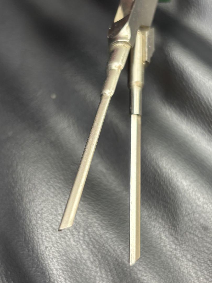 未使用品 HAKKO HI-MIC 5角極細2ミリアイロン /レンツアイロン