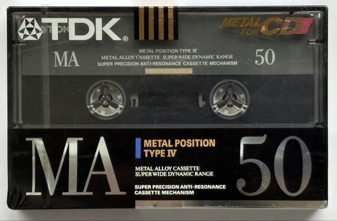 TDK MA50 メタルポジションカセットテープ