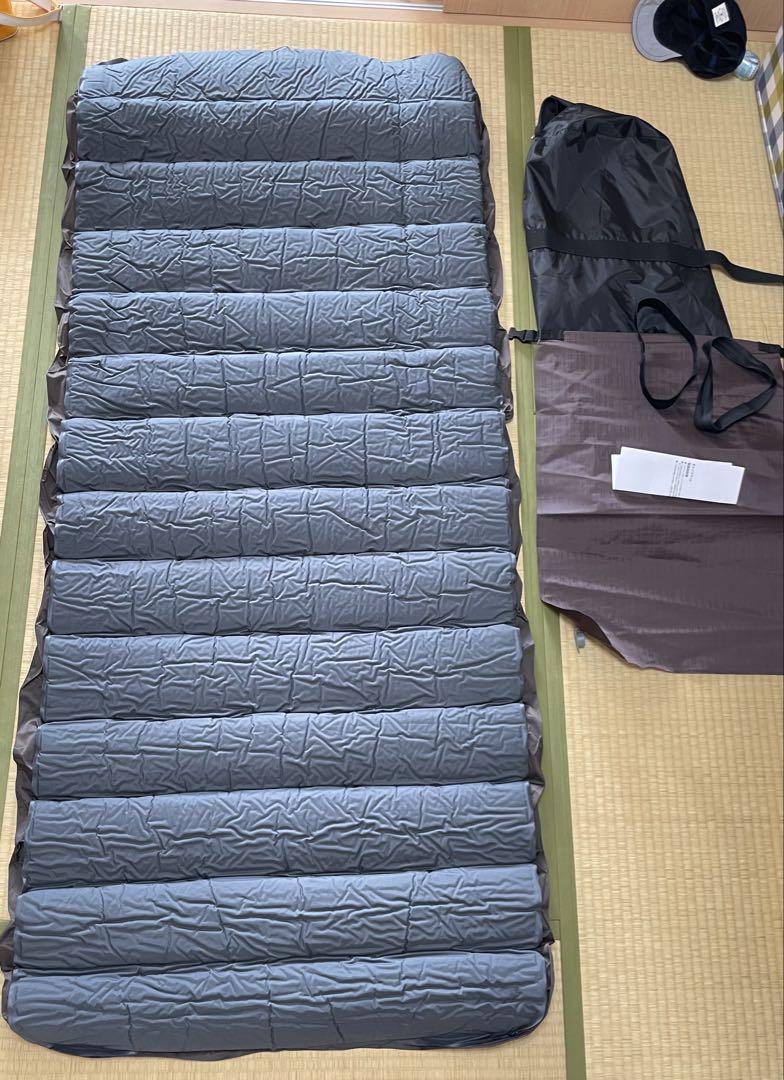 フィールドアFIELDOOR キャンプマット(インフレーター)10cm 超美品