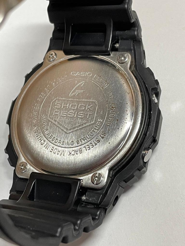 ★G-SHOCK DW-DW-5600BB-1JF 超音波洗浄済み 電池新品