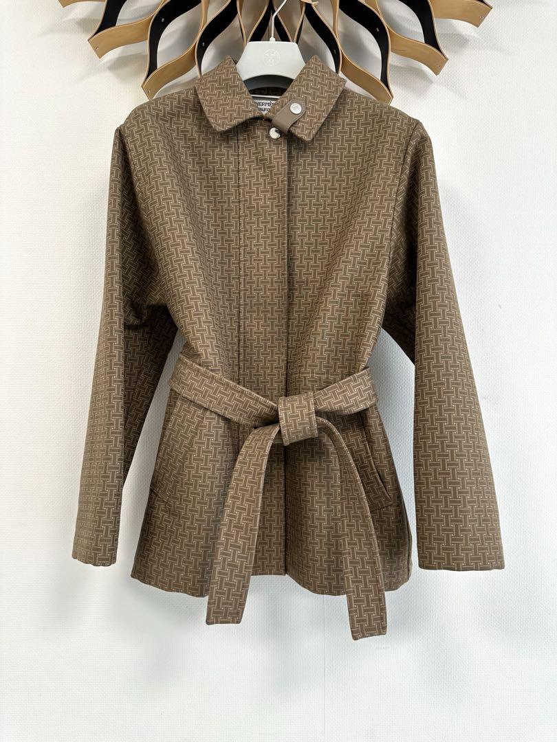 エルメス モザイク コート 日本未入荷 レア - メルカリ