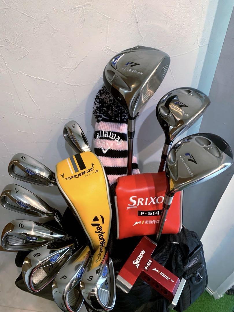 高級ゴルフクラブ バックセットテーラーメイド TaylormadeプーマPUMA 高級ゴルフクラブ バックセットテーラーメイド Taylormadeプーマ