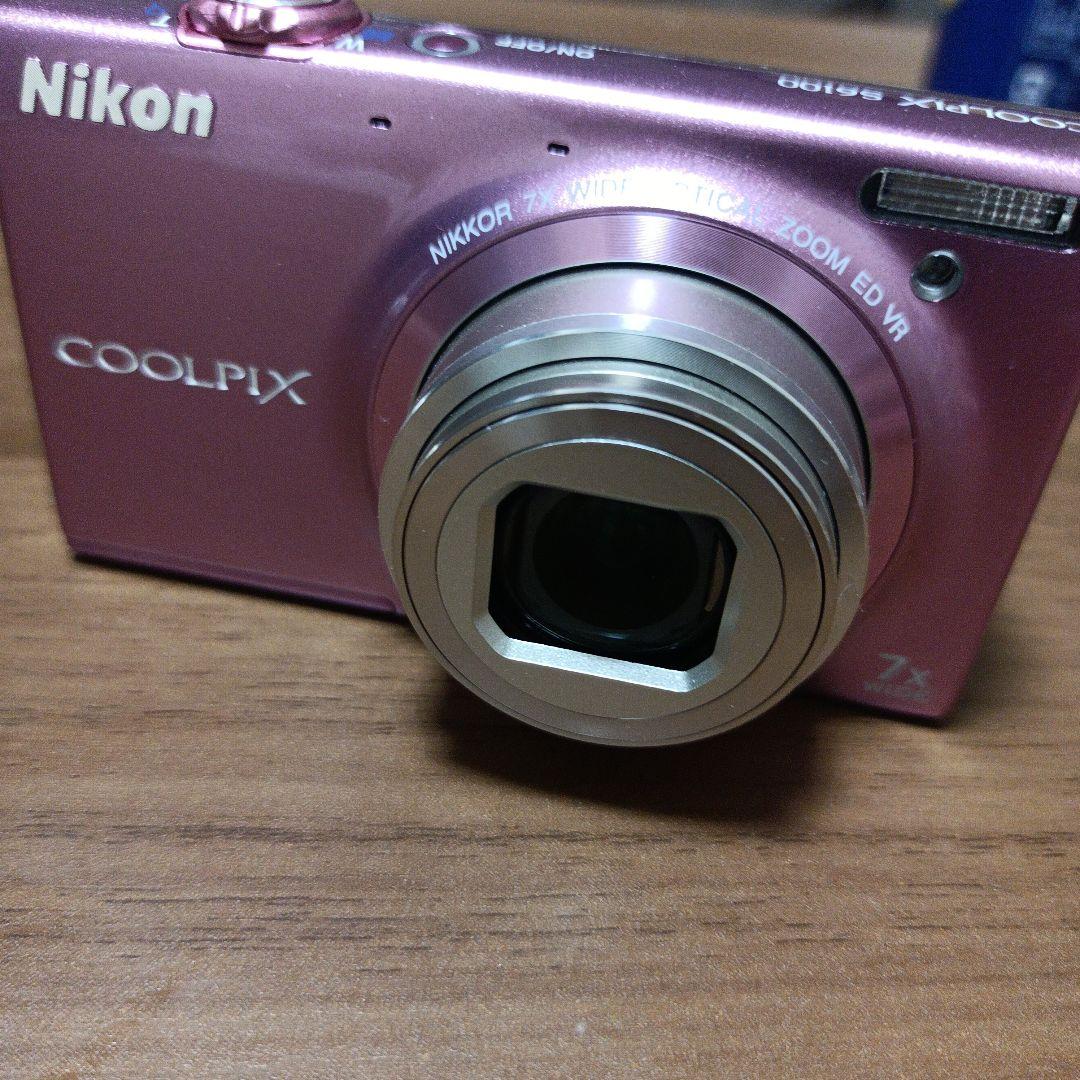 【美品】Nikon COOLPIX S6100 ピンク 　CCDセンサー搭載 美品】Nikon COOLPIX S6100 ピンク CCDセンサー搭載 - メルカリ